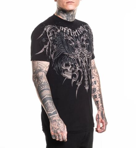 Affliction | Футболка мужская Haunted Passage Tee A28202 справа