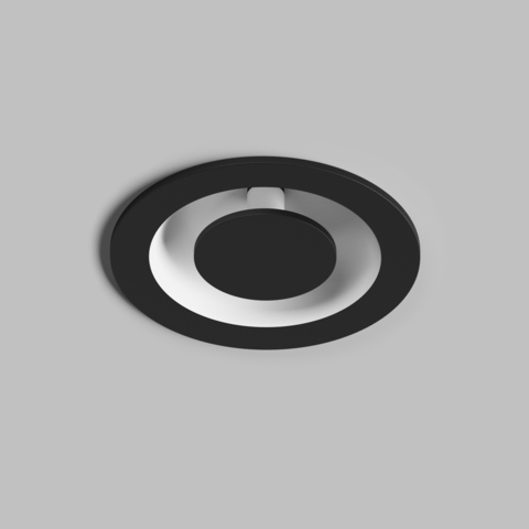 Встраиваемый светодиодный светильник Denkirs Ranum DK2500-BK