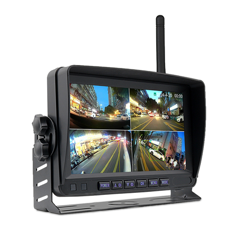 Монитор AHD для беспроводной системы видеонаблюдения/видеорегистрации грузовика
