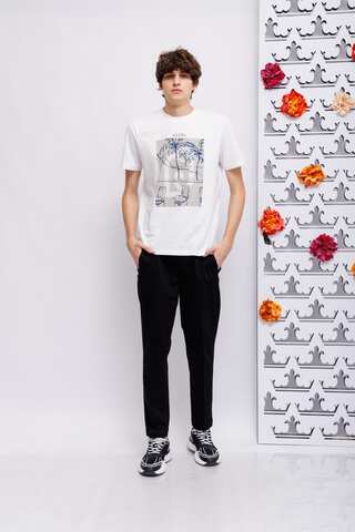 Liu Jo Футболка хлопковая с принтом