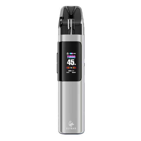 ELF BAR ELFX PRO Refillable Dual Mesh 1200mAh - Silver