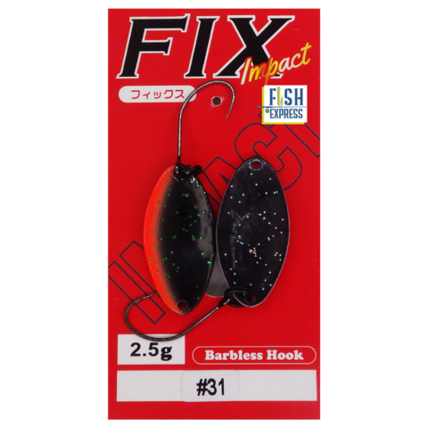 Блесна колеблющаяся FOREST FIX IMPACT 2.5g цвет #31 (РЕПЛИКА)