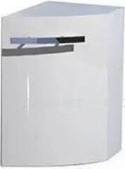 Aquanet 164196 Шкаф Римини (полукруглый) левый белый (164196) фото