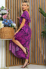 Платье Вечер свиданий (сине-малиновое) П13319-16М LT Collection