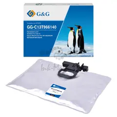 Картридж струйный G&G GG-C13T966140 T9661 черный (795мл) для Epson WorkForce Pro WF-M5299DW, WF-M5799DWF, WF-M5298DW