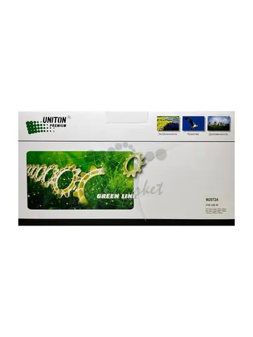 Совместимый картридж UNITON Premium W2072A (117A) для HP Color LJ 150/MFP178/MFP179 желтый (0,7К) GREEN LINE (Eco Protected)