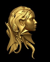 Силиконовый молд № 487 Тату драконов ( 
