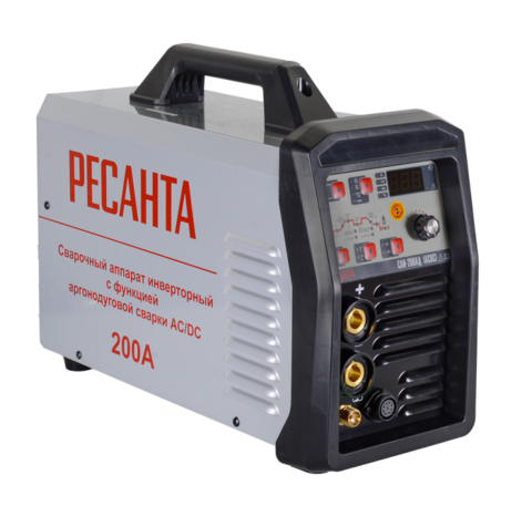 Сварочный аппарат инверторный Ресанта САИ-200АД (АС/DC)