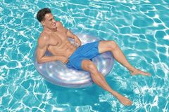Круг для плавания BESTWAY Iridescent 107 см 36240 Винил, 12+