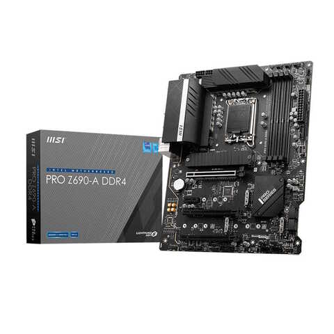 Материнская плата MSI PRO Z690-A DDR4 LGA1700 Z690 4xDDR4 6xSATA3 RAID 4xM,2 HDMI DP ATX