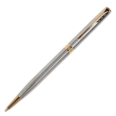 1931508 Parker Sonnet Core Stainless Steel GT Slim Шариковая ручка