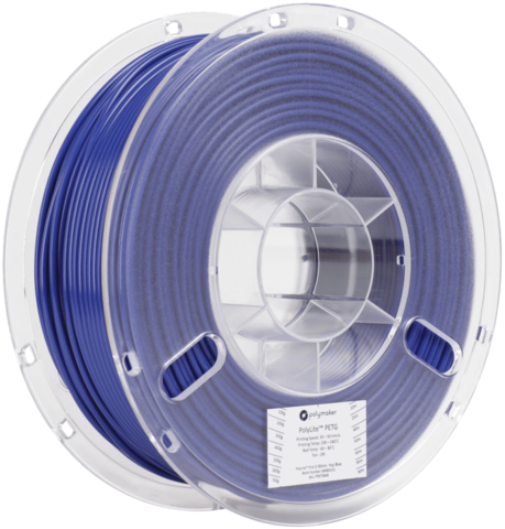 Пластик для 3D-принтера PolyMaker PolyLite PETG, 1.75 мм, 1 кг, Синий
