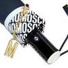Зонт складной Moschino 8872-A Logo M Charm