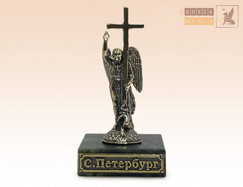 фигурка Александровский ангел средний (h - 60мм) на змеевике