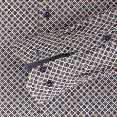 Рубашка Venti Modern Fit 123930200-100 с геометрическим рисунком