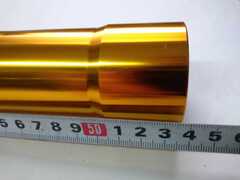 Внешний стакан пера вилки для Yamaha MT09 2014-2020 г.в. золотой