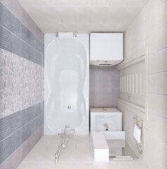 ВАННА АКРИЛОВАЯ TRITON ПЕРСЕЙ 1900х900 с каркасом и сифоном