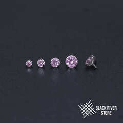 Cubic Zirconia Amethyst CZ