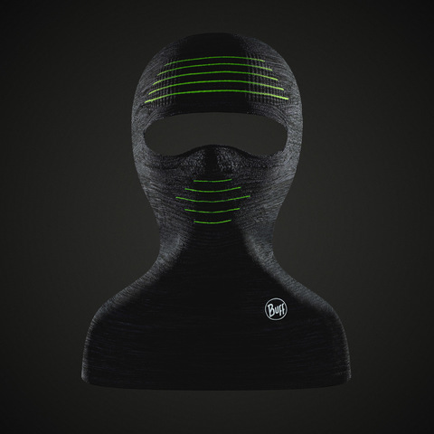 Картинка балаклава Buff balaclava dryflx Black - 3