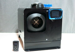 Автономный отопитель 12В 5 кВт Пульт B2 чёрный