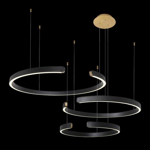 Подвесной светильник Loft It Ring 10025/3 Black