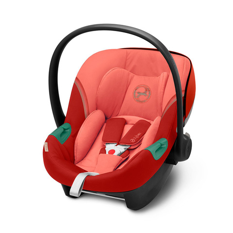 Автокресло Cybex Aton S2 i-Size Hibiscus Red