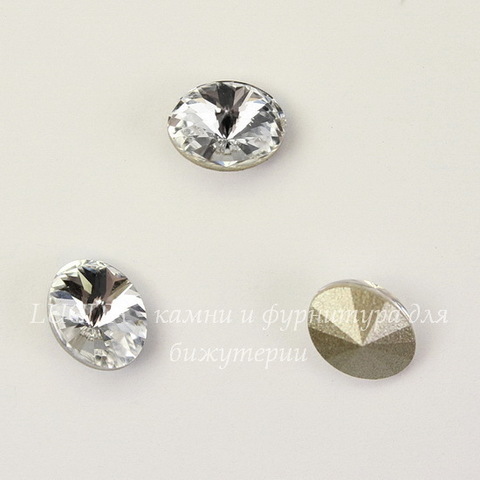 4122 Oval Rivoli Ювелирные стразы Сваровски Crystal (8х6 мм)