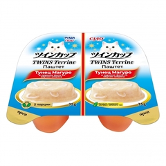 INABA Ciao консервы для кошек тунец Магуро и куриное филе со вкусом ширасу паштет 70 гр