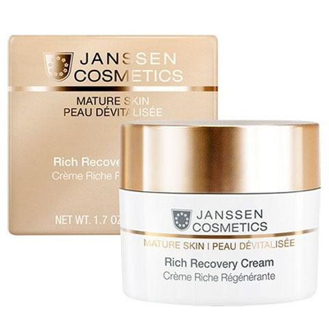 Janssen Mature Skin: Обогащенный anti-age регенерирующий крем для лица с комплексом Cellular Regeneration (Rich Recovery Cream)
