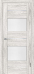Дверь PSL-21 / Цвет Сан-ремо крем / белый сатинат / Двери PROFILO PORTE