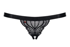 Трусы стринги с открытым доступом OBSESSIVE 828 Thong crothless