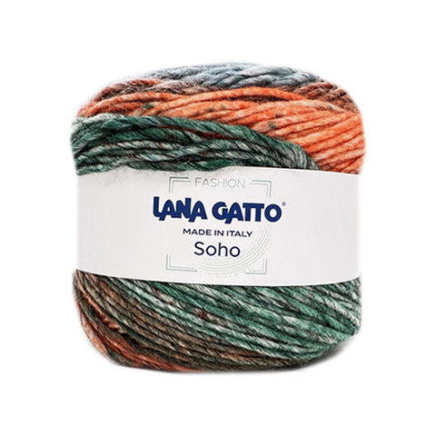 LANA GATTO SOHO (15% акрил, 85% шерсть, 100гр/190м)