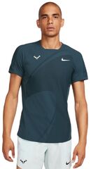 Футболка теннисная Nike Dri-Fit Rafa Tennis Top - deep jungle/white