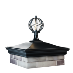 Подфонарник на колпак Monblan: цвет черный