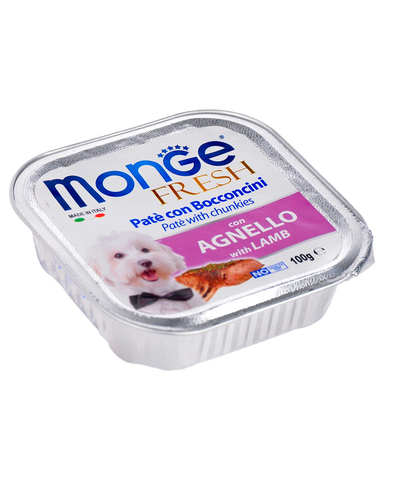 Monge Dog Fresh консервы для собак (ягненок) 100г