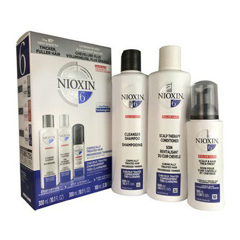 Nioxin System 6 Kit  XXL - Набор (Система 6) 300 Мл+300 Мл+100 Мл