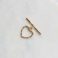 Тогл 15 мм, позолота. З062