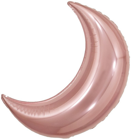 Полумесяц Розовое Золото 60 см