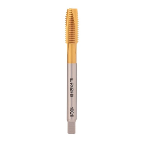 Метчик М10х0,75 (Машинный) DIN374 HSSE-TiN 6h B/4-5P 90мм a=5,5 H-Tools 113X01-D2-0103