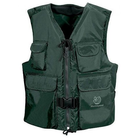 Жилет страховочный Angling Vest II 50-70 кг, зеленый