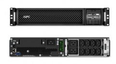 APC Smart-UPS SRT RM, 2200VA/1980W, On-Line, Extended-run, Rack 2U, Black, 1 year warranty