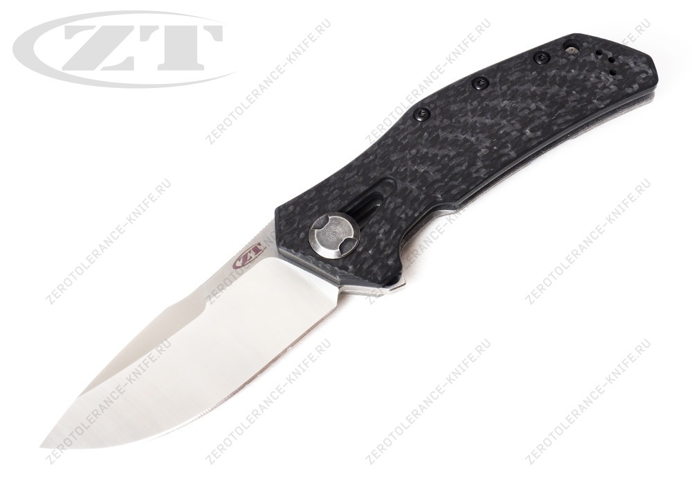 Нож Zero Tolerance 0308CF M390 Two Tone Blade