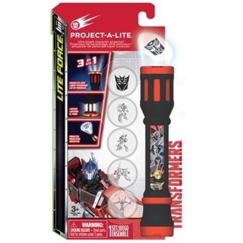 Фонарик-проектор 3 в 1: Фонарь-Лампа-Проектор"Transformers"