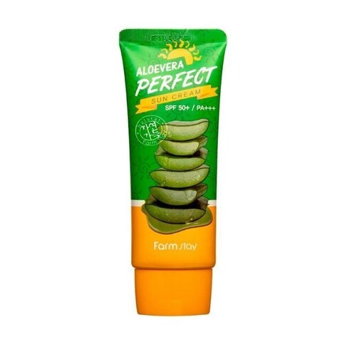 Farmstay Sun Крем для лица и тела солнцезащитный Farmstay Aloevera Perfect Sun Cream