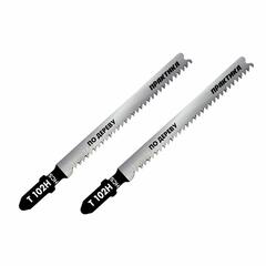 Пилки для лобзика по дереву, ДСП ПРАКТИКА тип T102H 100 х 75 мм, чистый рез, HCS (2шт.) (649-196)