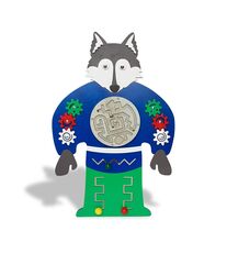 Бизиборд «Храбрый волк»