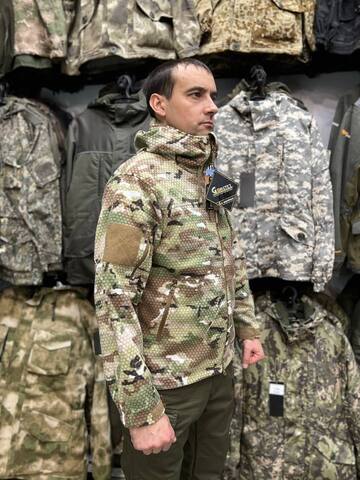 Кофта GONGTEX Hexagon Tactical Fleece Jacket Мультикам