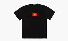 Travis Scott x McDonald's Sesame II T-shirt "Black / Red"