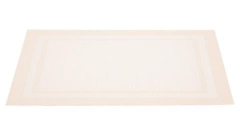 Салфетка подстановочная 33х48см Wo Home Art Frame кремовая