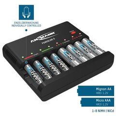 Быстрое зарядное устройство ANSMANN Powerline 8 (AA, AAA)